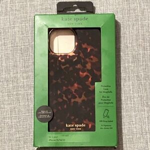 Kate Spade New York MagSafe Case Apple iPhone 15 / 14 / 13 - Tortoise (Brown)